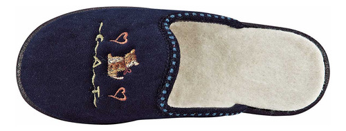 Pantuflas Mujer Niagara 6100 Marino