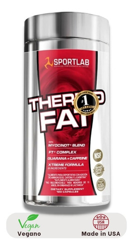 Suplemento en cápsula Sportlab  Thermo Fat