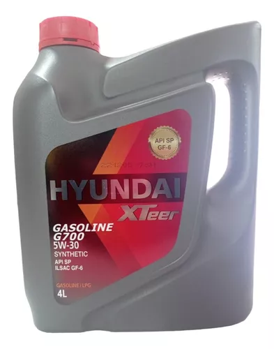 Aceite para motor 5W30 Hyundai Xteer Diesel Ultra C3 Dpf Sn - 6 Litros