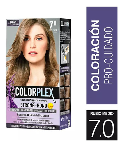 Colorplex Tintura 7/0 Rubio Medio