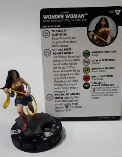 Heroclix Wonder Woman #001 Wonder Woman 80th Anniversary Dc