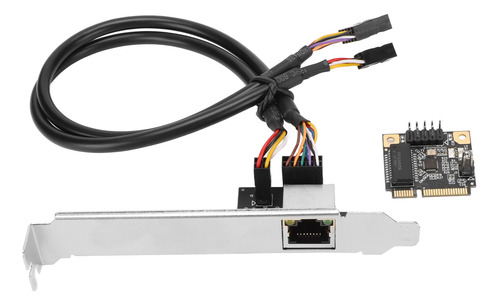 Tarjeta De Red Pci Express Mini E Gigabit Ethernet 10 Mbps