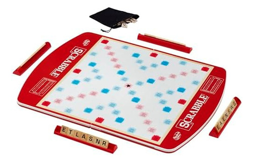 Juego De Scrabble De Hasbro Gaming, Edición De Lujo, Fichas