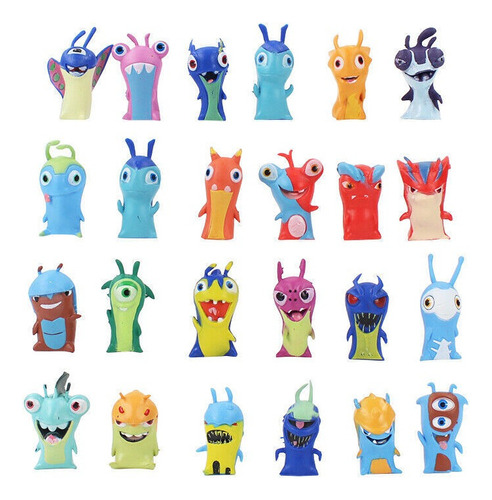 24pcs Slugterra Figura Juguete Modelo Niños Navidad Regalo