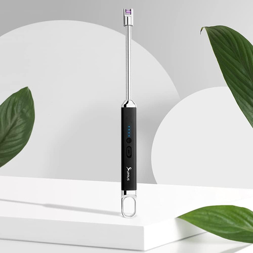 Encendedor Usb Recargable De Arco Eléctrico Con Interruptor