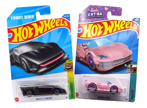 Hot Wheels Knight Rider Y Barbie Extra