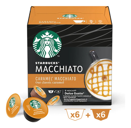 Starbucks Caramel Macchiato Capsulas Dolce Gusto Oficial