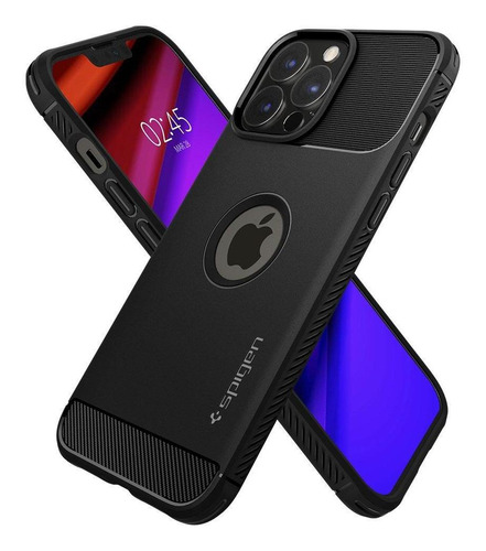 Imagem 5 de 8 de Capa Spigen Rugged Armor Para iPhone 13 Pro Max 6.7 (2021)