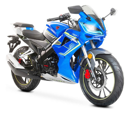 Forro Moto Broche + Ojillos Carabela R8s 250 Blue 2021