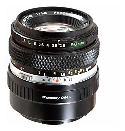 Imagen 2 de 5 de Olympus Om Leica Adaptador Sl Lente Panasonic Sigma Para