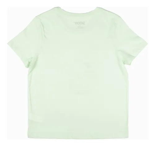 Polera Mujer Peanuts Street Verde Snoopy