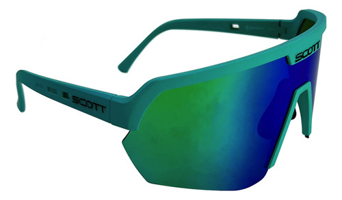 Gafas Ciclismo Scott Sport Shield Verde Mtb Ruta