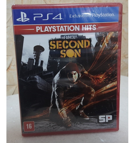 Infamous Second Son Novo Lacrado Novo Lacrado - Ps4