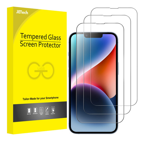 Protector Pantalla Vidrio Templado 9h iPhone 14 6.1 Cobertur