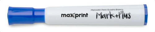 Marcador Quadro Branco Maxprint Mark+plus Azul
