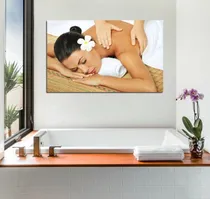 Comprar Vinilo Decorativo 40x60cm Spa Masajes Corporal Estetica M1