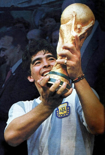 Poster Maradona Alta Calidad