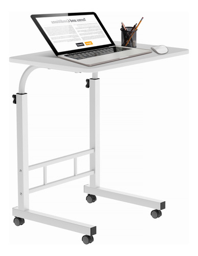 Mesa Para Laptop Con Ruedas Y De Altura Ajustable,60x40x90cm