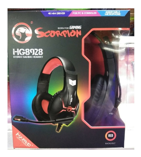 Audífonos Marvo Hg8928/ Stereo Gaming Headset