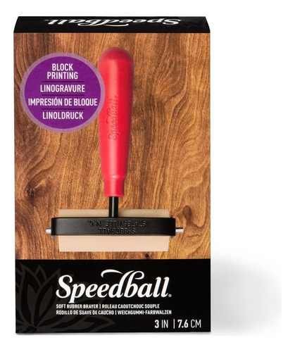 Rodillo Speedball De Goma Suave 3 In