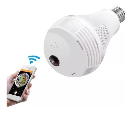 Camara De Seguridad 360 Bombillo Wifi Full Hd