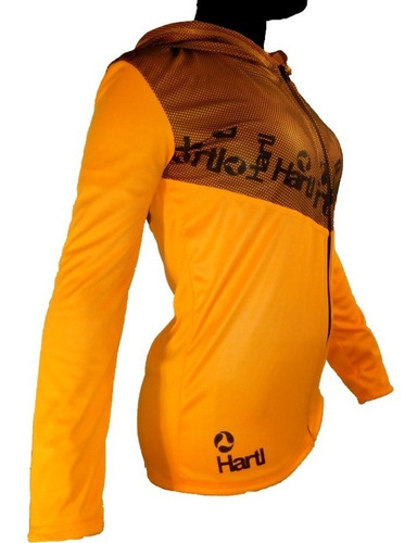 Id351 Campera Deportiva Naranja Hartl Novedad