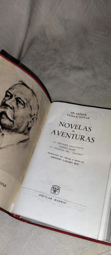 Sir Arthur Conan Doyle. Novelas De Aventuras 1964 Aguilar.