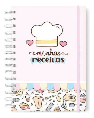 Caderno De Receitas Criativo Essencial Capa Dura A5