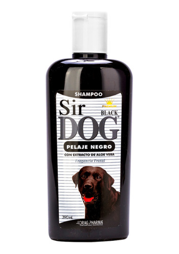 Shampoo Para Perro Sir Dog Pelaje Negro