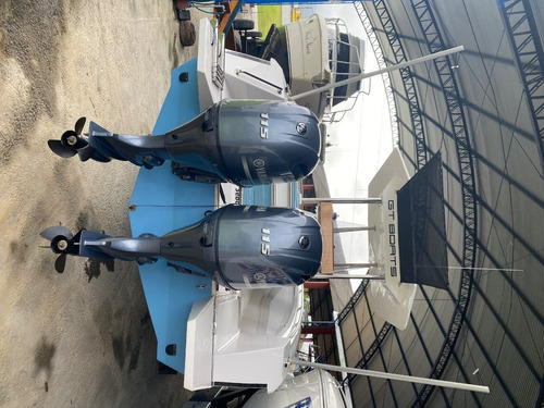 Lancha Gt Boats 26 C/ 2 X Yamaha 115 4 Tempos Zero Ñ Fishing