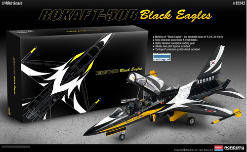 T-50b Aguila Negra Rok Af Equipo Acrobatico Avion 1 48