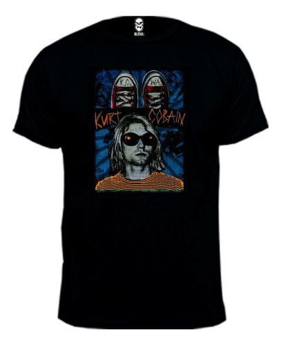 Remera Kurt Cobain Nirvana Rock 100% Algodón Premium Peinado