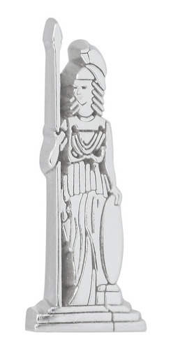 Pin Estatua De La Minerva En Baño De Níquel