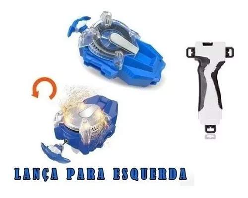 Beyblade Lançador De Corda +super Lançador De Mão Tipo Grip