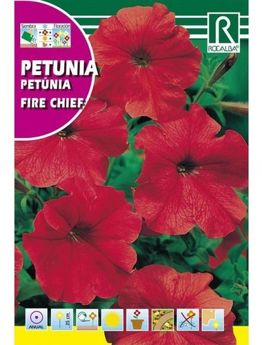 Sobre De Semilla Petunia Fire 0,5 Grs.