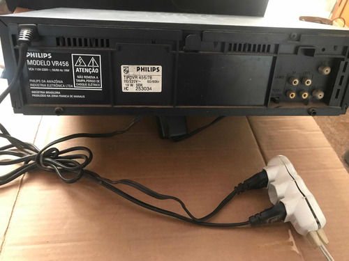 Video Cassete Philips Vr456 Com Defeito (Usado)