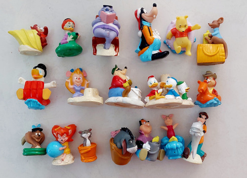 Set Figuras Splash Disney Sonrics De Los 90'   C9