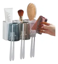 Comprar Porta Cepillos De Dientes Para Baños Y Exprimidor De Pasta