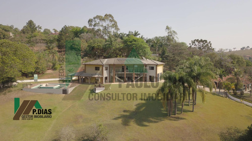 Imagem 1 de 20 de Chácara Alto Padrão Em Pinhalzinho, Região Do Circuito Das Águas. - Ch0289