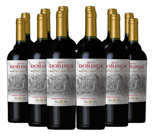 12 Vinos Dominga Reserva Cabernet Sauvignon