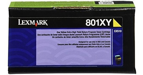 801xk Toner Para Programa Retorno Extra Alto Rendimiento