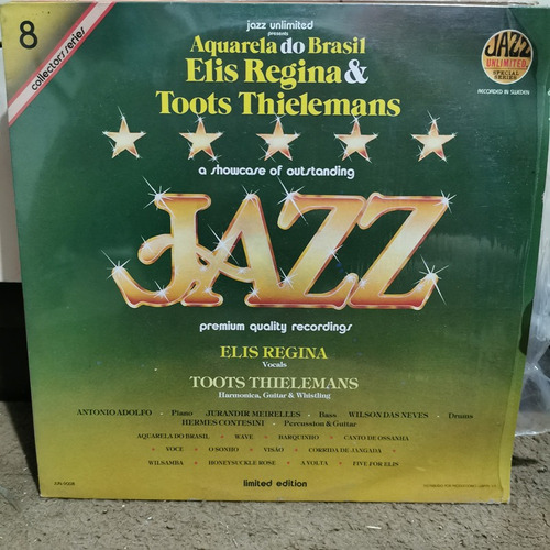 Disco Lp Elis Regina- Jazz, Toots Thielemans