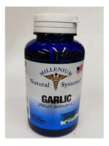 X3 Garlic Ajo 1500 Mg X 100 Softgel - Unidad a $170