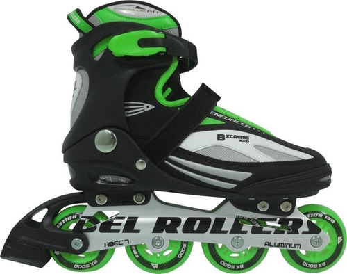 In-line Rollers Bxtreme 5000 Nr-36 Verde - Bel Sports