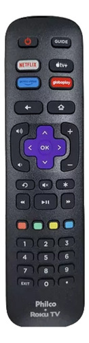 Controle Remoto Roku Philco Tv Ptv55g52r2c Original Roku