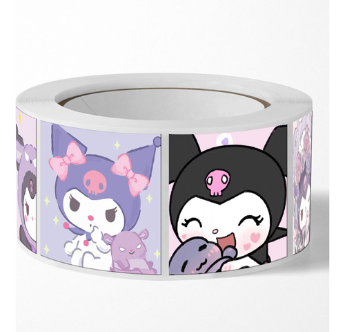 Rollo De Pegatinas De Recompensa De Dibujos Animados Panda P