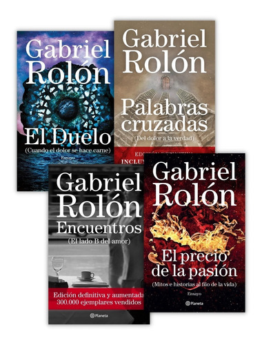 Pack Gabriel Rolón - 4 Libros