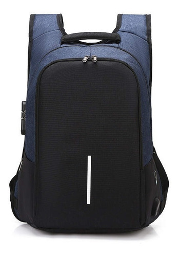 Mochila Rigida Impermeable Notebook Antirrobo Con Usb