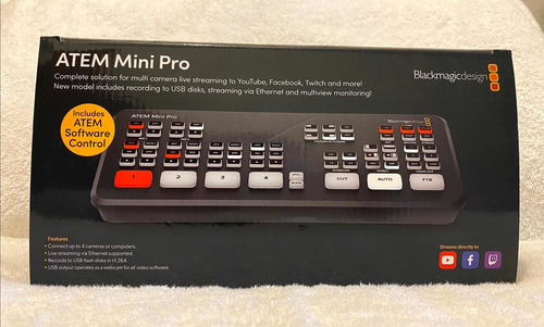 Switcher Atem Mini Pro Blackmagic Design (Usado)