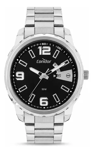 Relógio CO2115NCB/4P Speed Analógico 50m MEN Aço Inox Condor